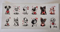 Honden mix met hartjes #147