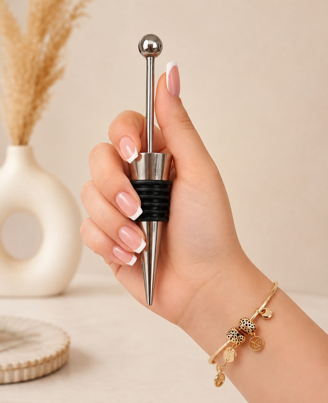 DIY - Wijnflesstopper - zelf samenstellen