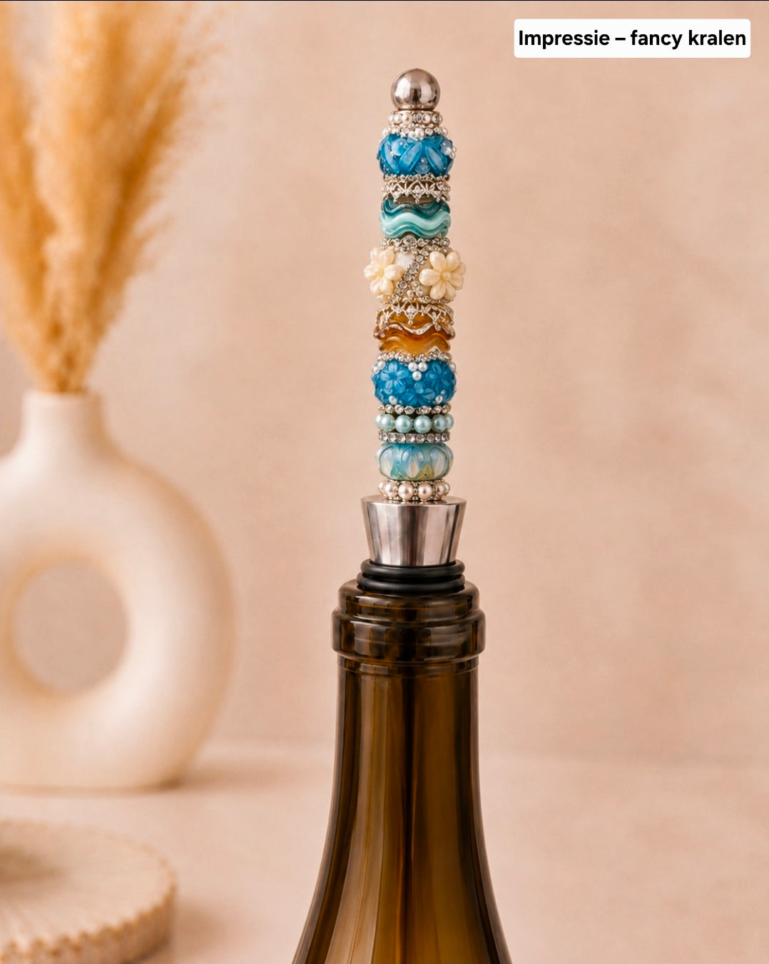 DIY - Wijnflesstopper - zelf samenstellen