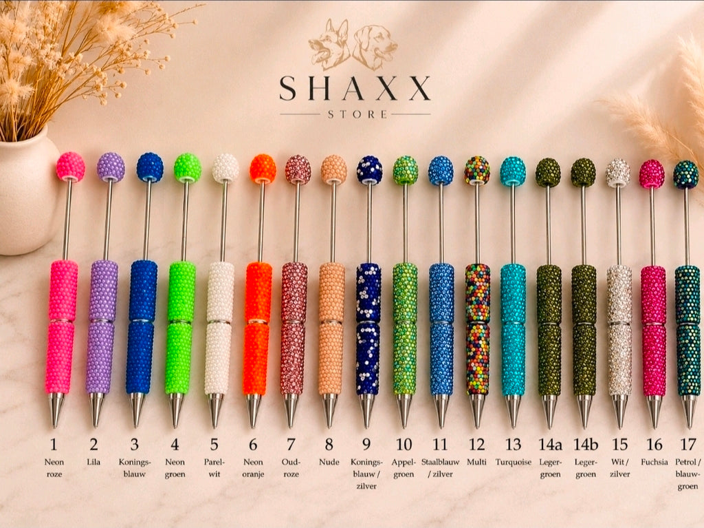 Rhinestone pen - kies je kleur
