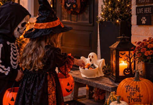 3D-geprint spookje met snoepschaaltje